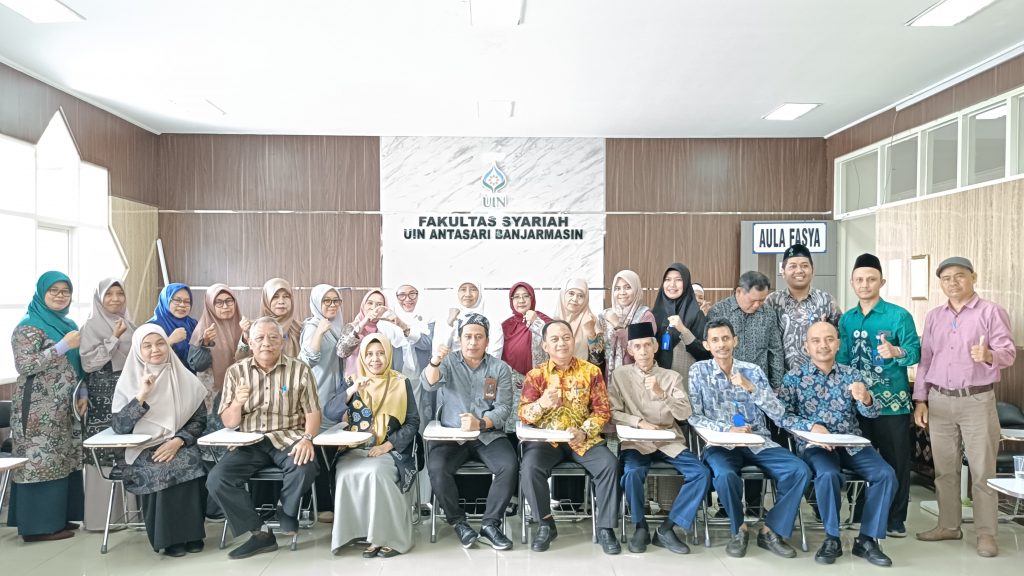 Foto bersama Karo AUPKK dengan Fakultas Syariah (Foto:Isminda Nadya)