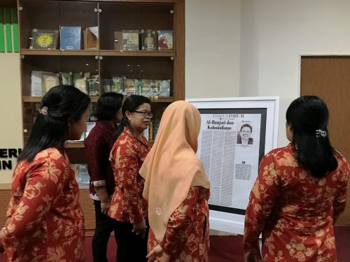 Kunjungan dari Dharma Wanita Persatuan IAHN Tampung Penyang Palangkaraya(Foto: Dokumentasi Pribadi)