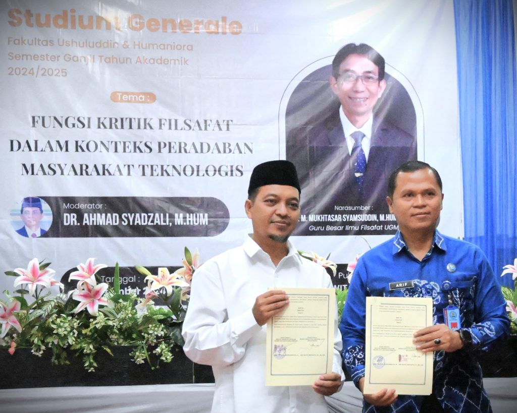 Usai penandatanganan nota kesepahaman dengan BNNK (Foto:Humas/Jamal Ripani)