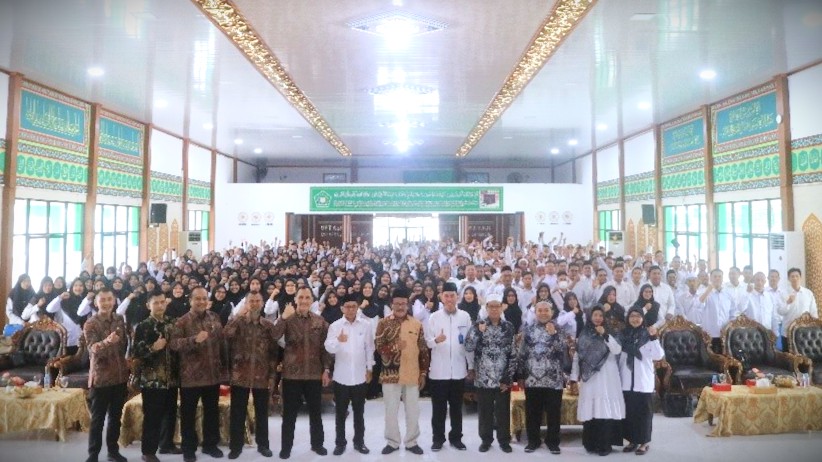 Foto bersama seluruh peserta kegiatan Induksi UP.