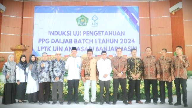 Kegiatan pembukaan Induksi UP di Aula Jeddah, Senin 28 Oktober 2024.