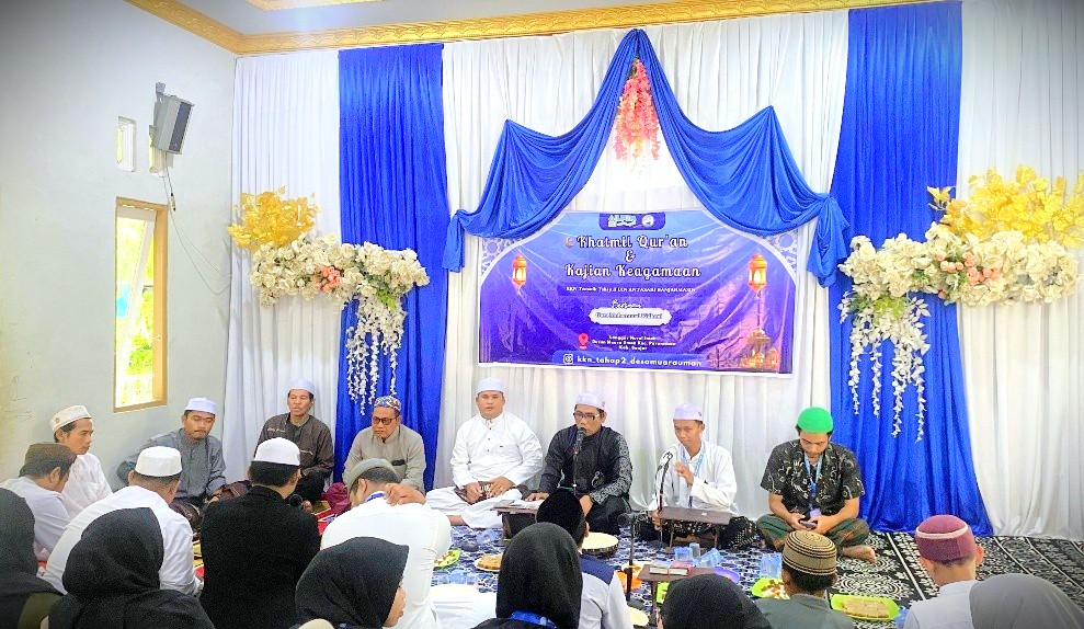 Khataman Al-Qur'an di Dusun Muara Uman.