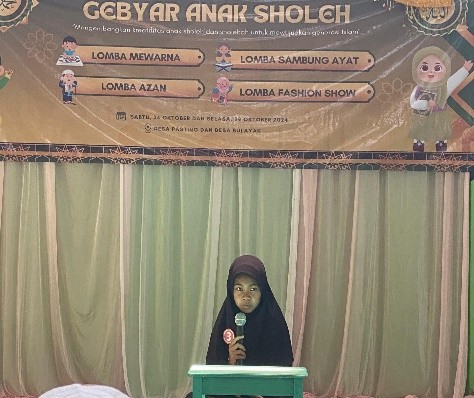 Lomba sambung ayat.