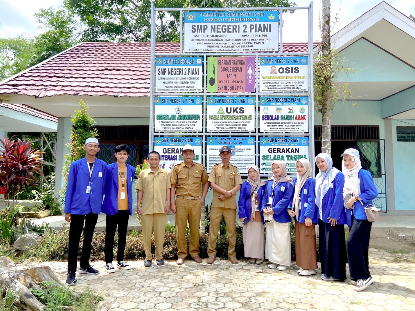 Mahasiswa KKN Padang Gariwil 2024 Perkenalkan Irama Tartil Jiharkah di SMPN 2 Piani