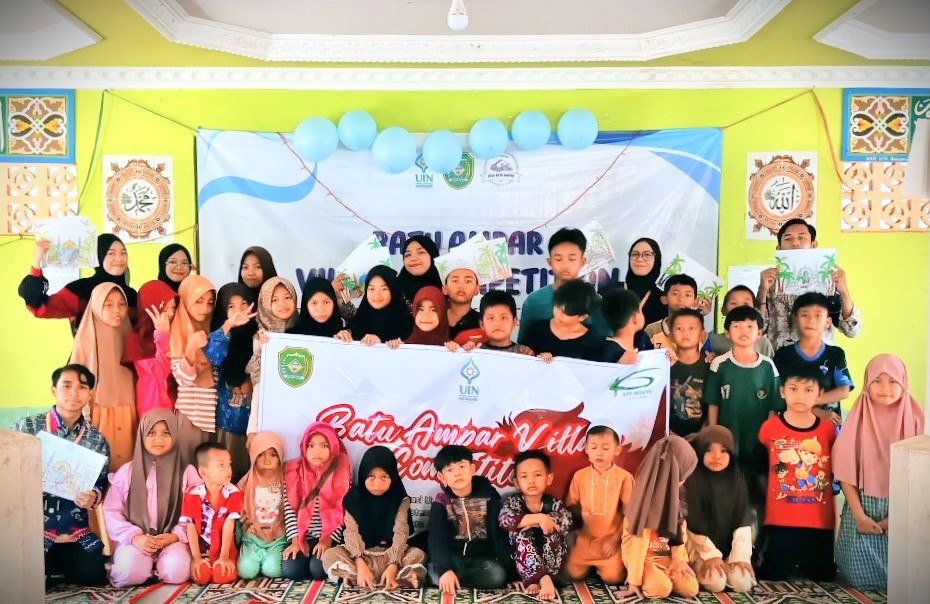 Penutupan Village Competition 2024 Batu Ampar oleh para Mahasiswa KKN UIN Antasari