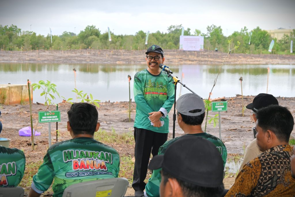 Rektor UIN Antasari saat memberikan sambutan (Foto:Humas/Jamal Ripani)