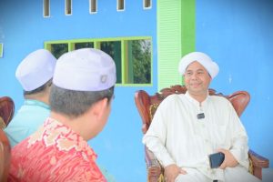 Tuan Guru Haji Muhammad Arsyad saat berdialog di Program Rihlah Ulama 2024 seri kedua (Foto:Humas/Achmad Magfur)