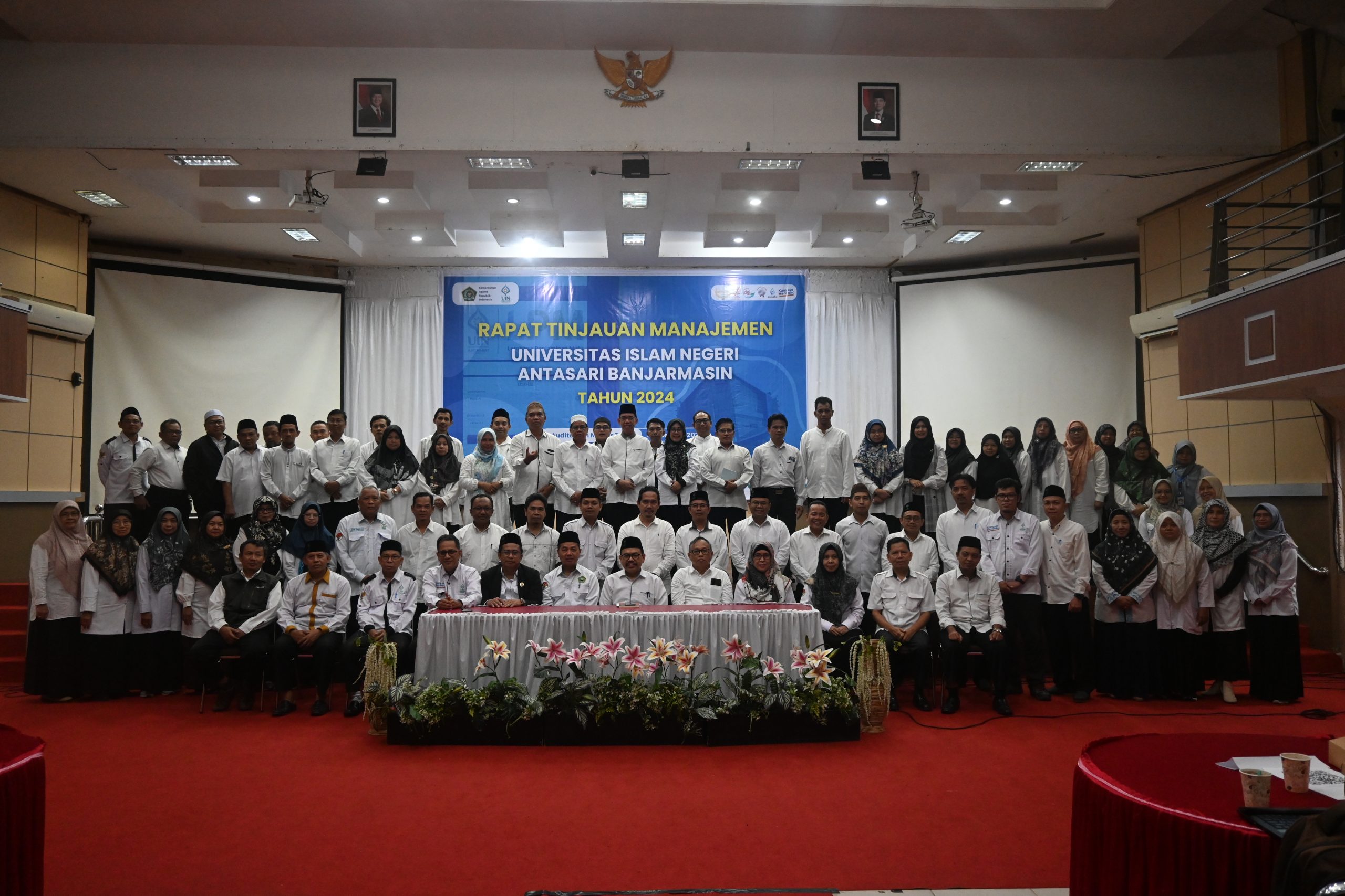 UIN Antasari Laksanakan Rapat Tinjauan Manajemen sebagai Evaluasi Kinerja Tahun 2024. (Foto:Humas/Baiti Rahmi)