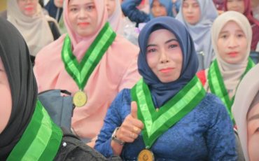 Ernawati, Yudisiawati Tertuan di Yudisium PPG Daljab Batch 1 2024 UIN Antasari (Foto:Humas/Jamal Ripani)