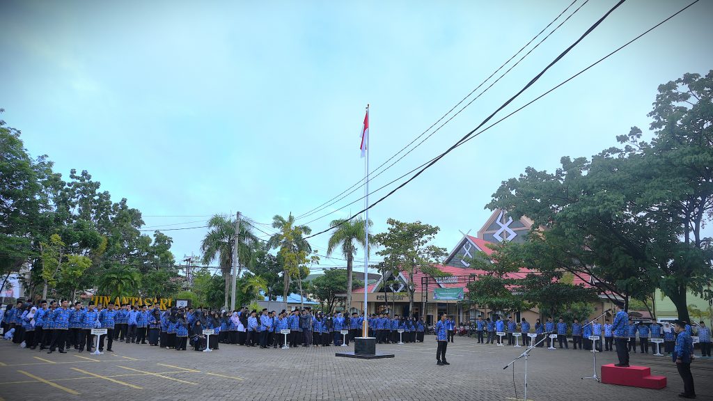 Tampak depan suasana Apel Kesadaran Nasional Perdana (Foto:Humas)